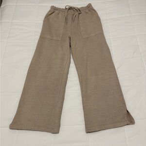 C&C California Tan Wide Leg Pants